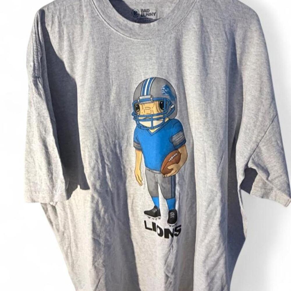 Bad bunny detroit lions nfl